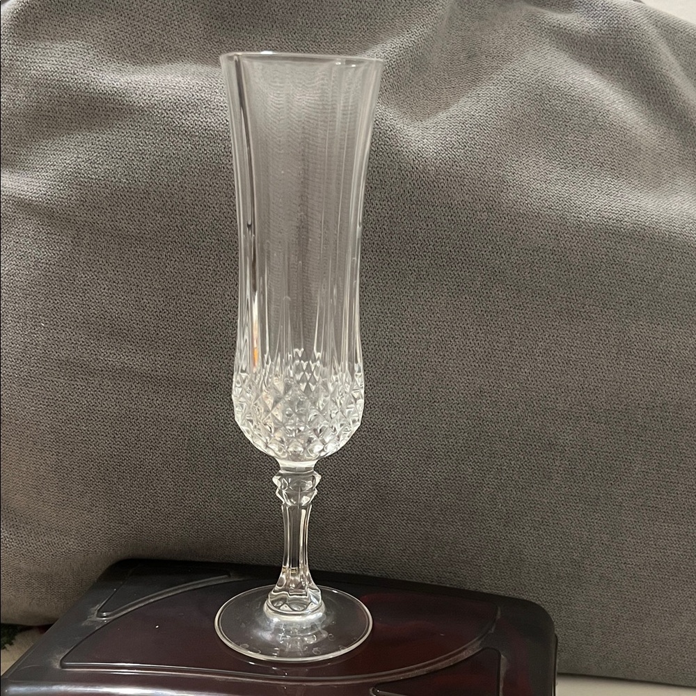 Elegant Crystal Champagne Flute